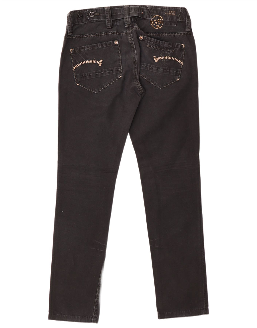 G-Star Dame Slim Jeans W27 L30 Sort Bomuld