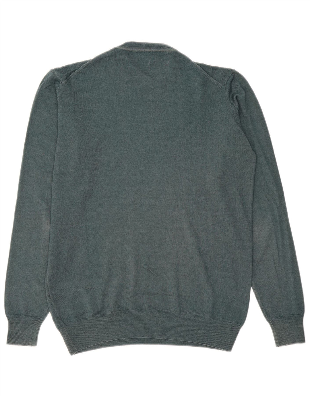 Liu Jo Herre Jumper Sweater med rund hals Stor grøn Merinould