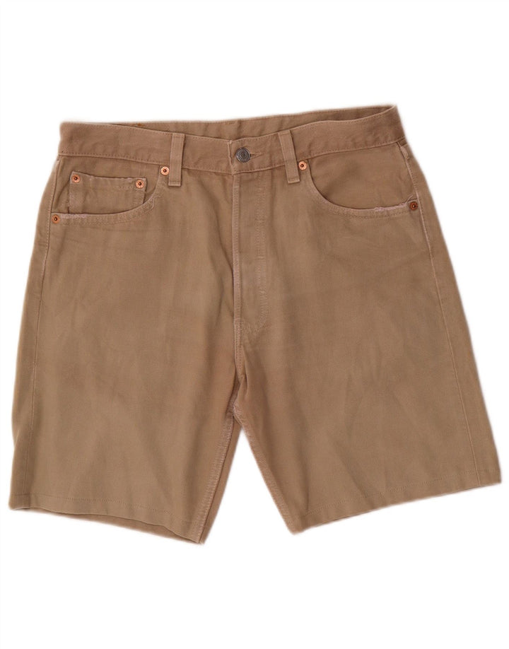 LEVI'S Herre 501 denimshorts W32 Medium Beige Bomuld
