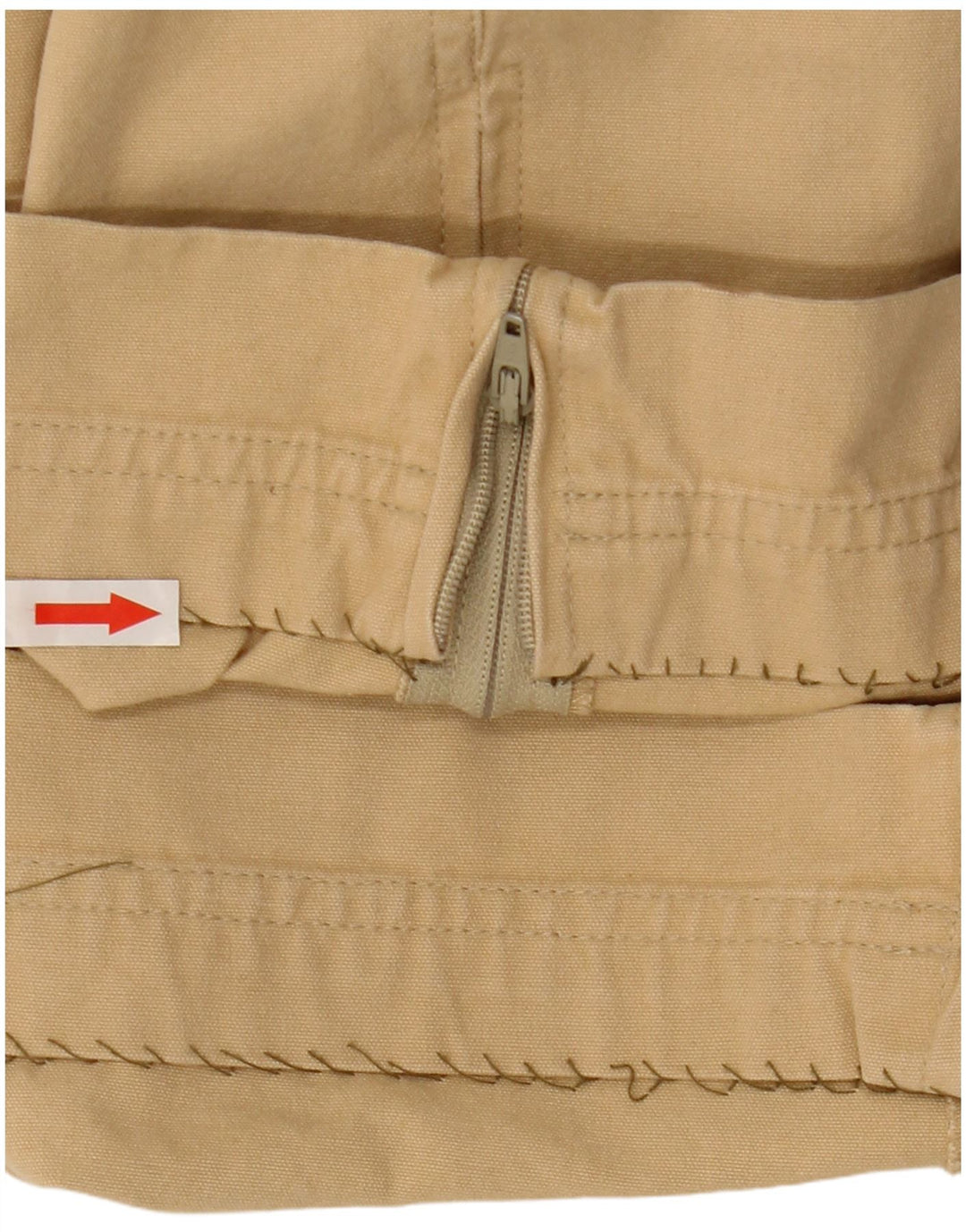 Fila Herre Straight Cargo Bukser W38 L29 Beige Bomuld