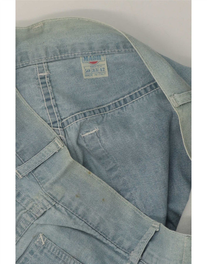 Mash Herre Denim Shorts W33 Medium Blue Bomuld