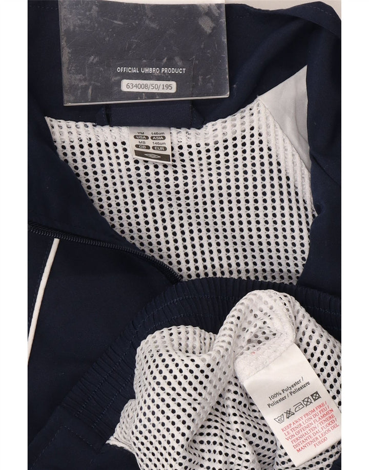 UMBRO Drenge Grafisk træningsdragt Topjakke 10-11 år Medium Navy Blue