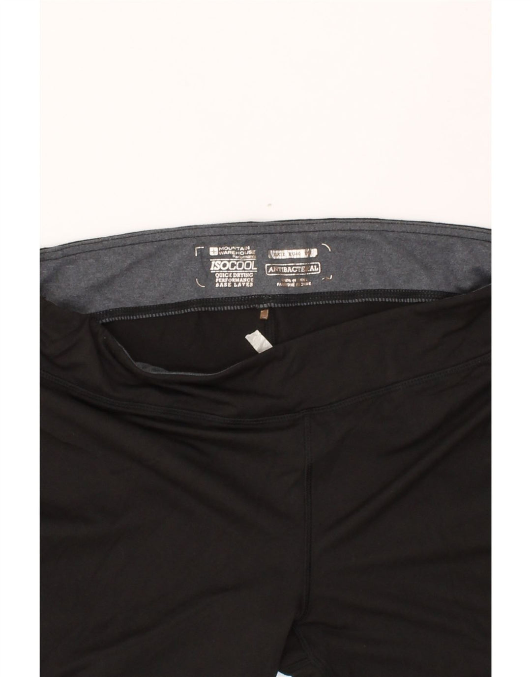 MOUNTAIN WAREHOUSE Womens Leggings UK 12 Medium Black Polyester Vintage Mountain Warehouse and Second-Hand Mountain Warehouse from Messina Hembry 