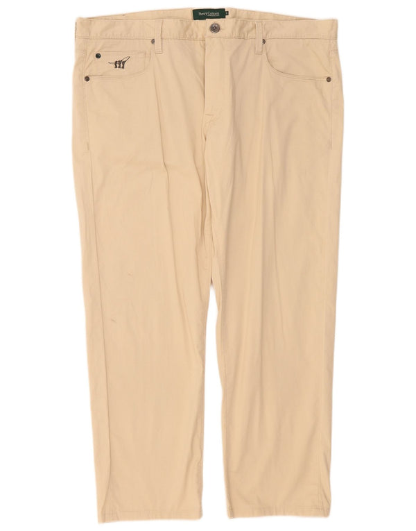 Henry Cottons Dame Slim Fit Casual Bukser W40 L27 Beige Bomuld