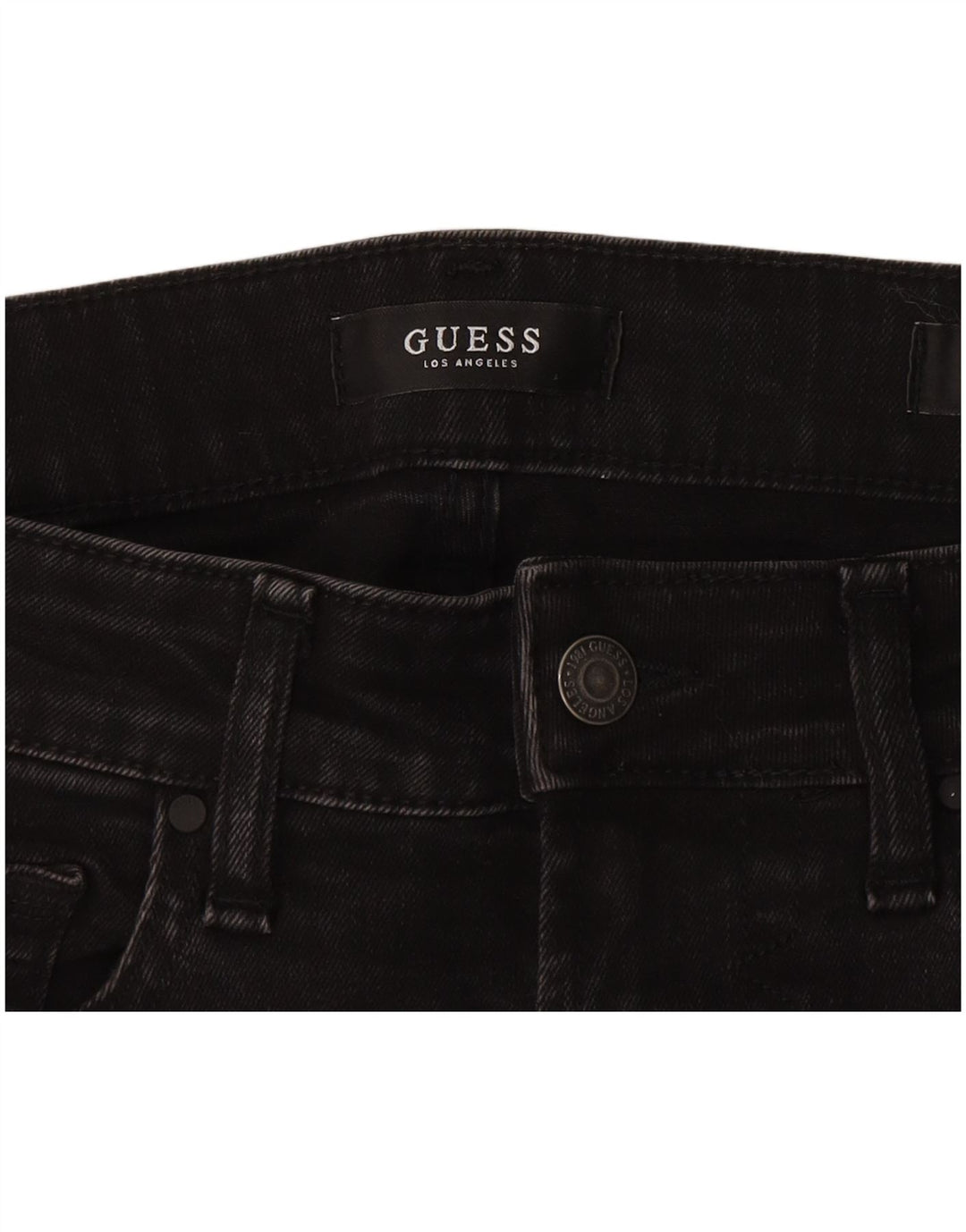 GUESS Dame Miami Super Skinny Jeans W30 L25 Sort