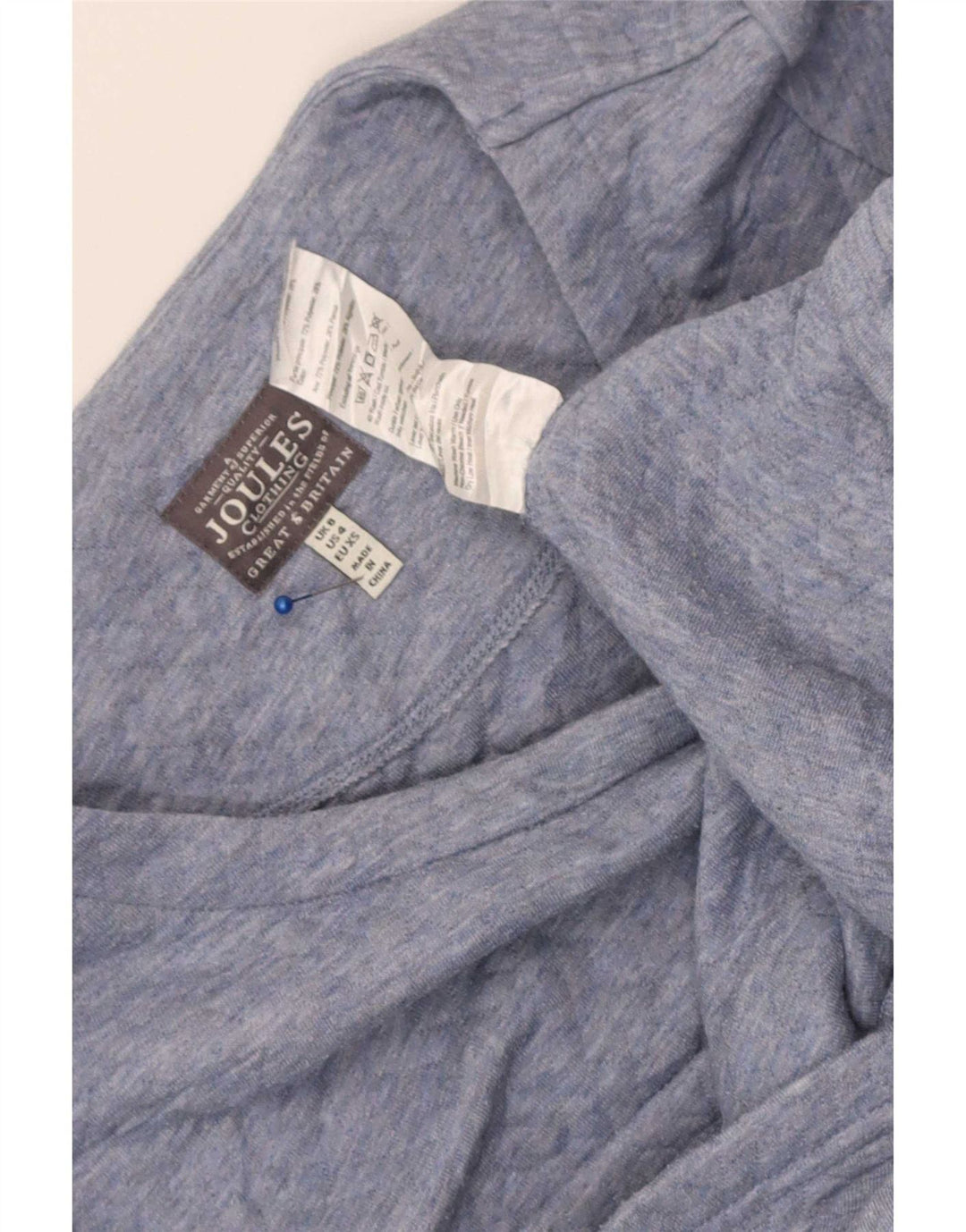 Joules Langærmet Shift Kjole til kvinder UK 8 Small Blue Polyester