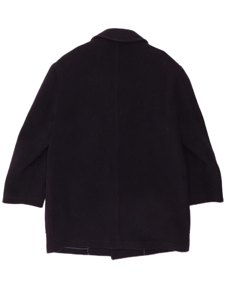 Tadon Herre Duffle Coat IT 52 XL Navy Blue Virgin Wool