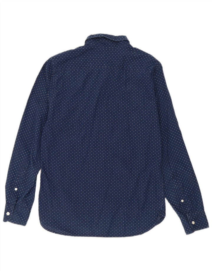 Levi's herreskjorte lille marineblå plettet
