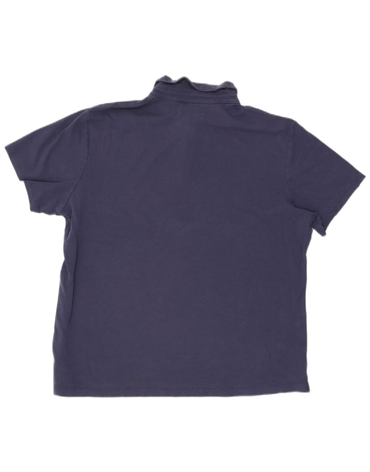Orvis Polo Shirt til mænd 2XL marineblå bomuld