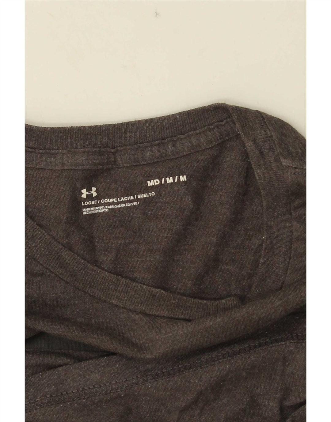 Under Armour Herre grafisk T-shirt Top mellemgrå
