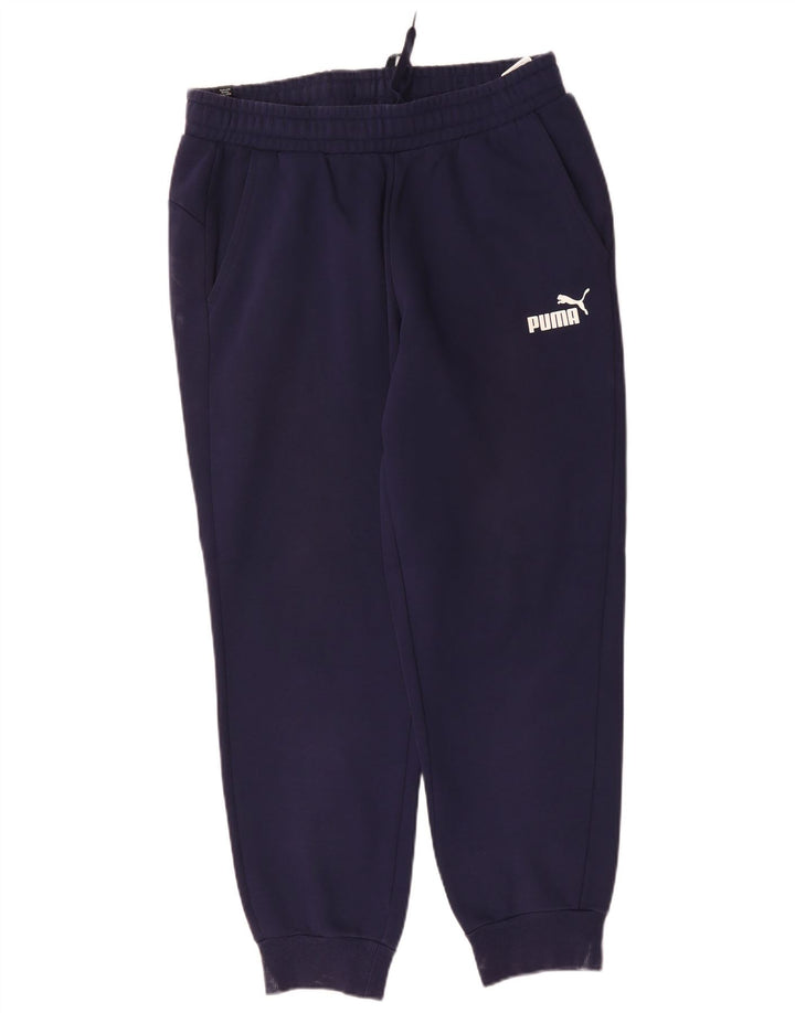 PUMA Træningsdragt bukser til mænd Joggers Large Navy Blue