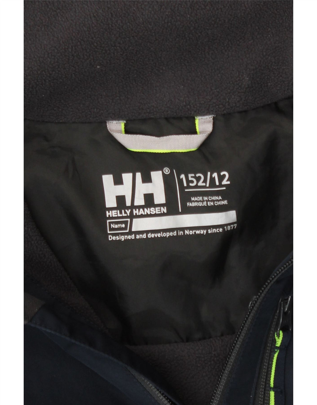 Helly Hansen Drenge Grafisk Hooded Windbreaker Jacket 11-12 År Marineblå