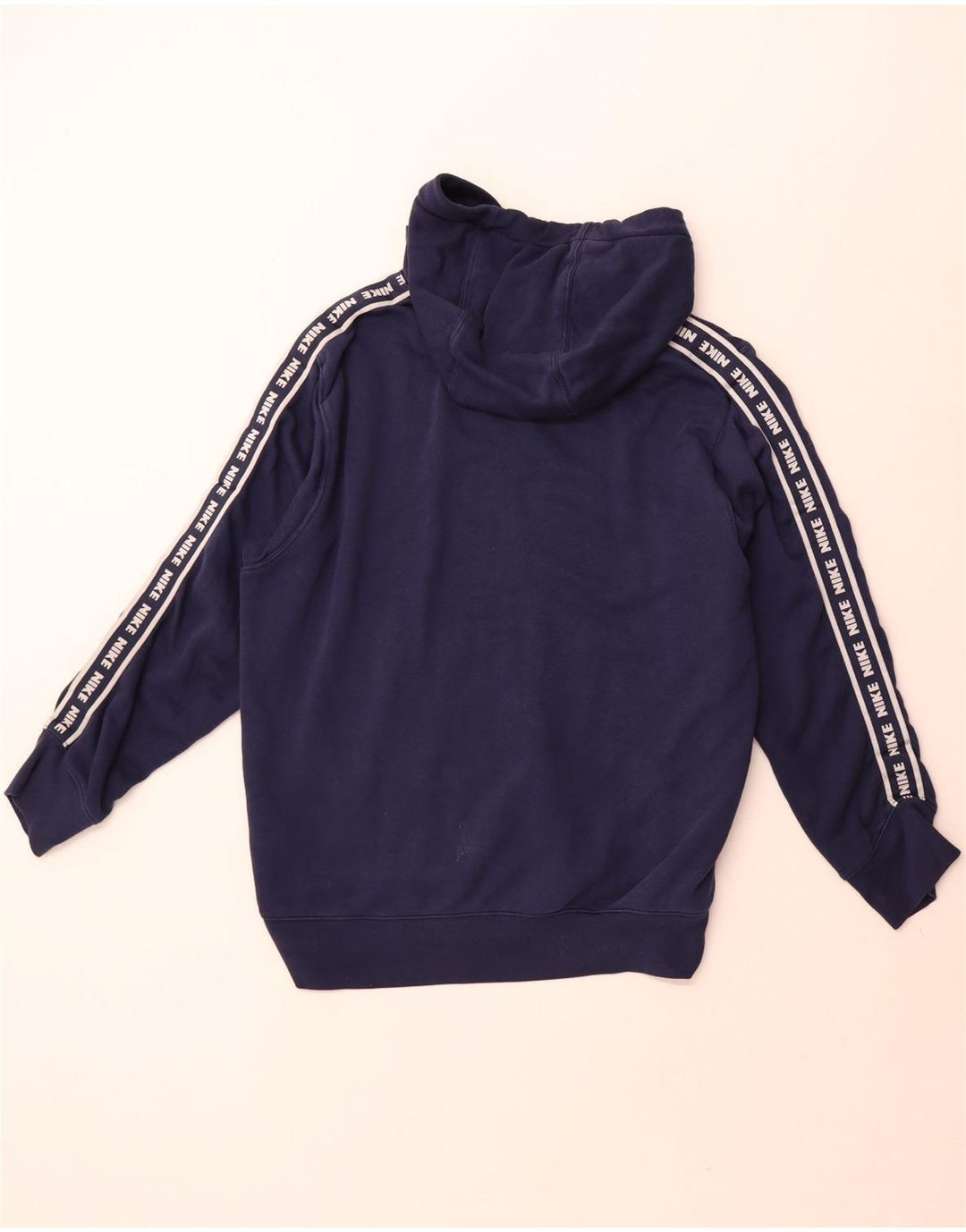 Nike grafisk hættetrøje til mænd, stor marineblå bomuld