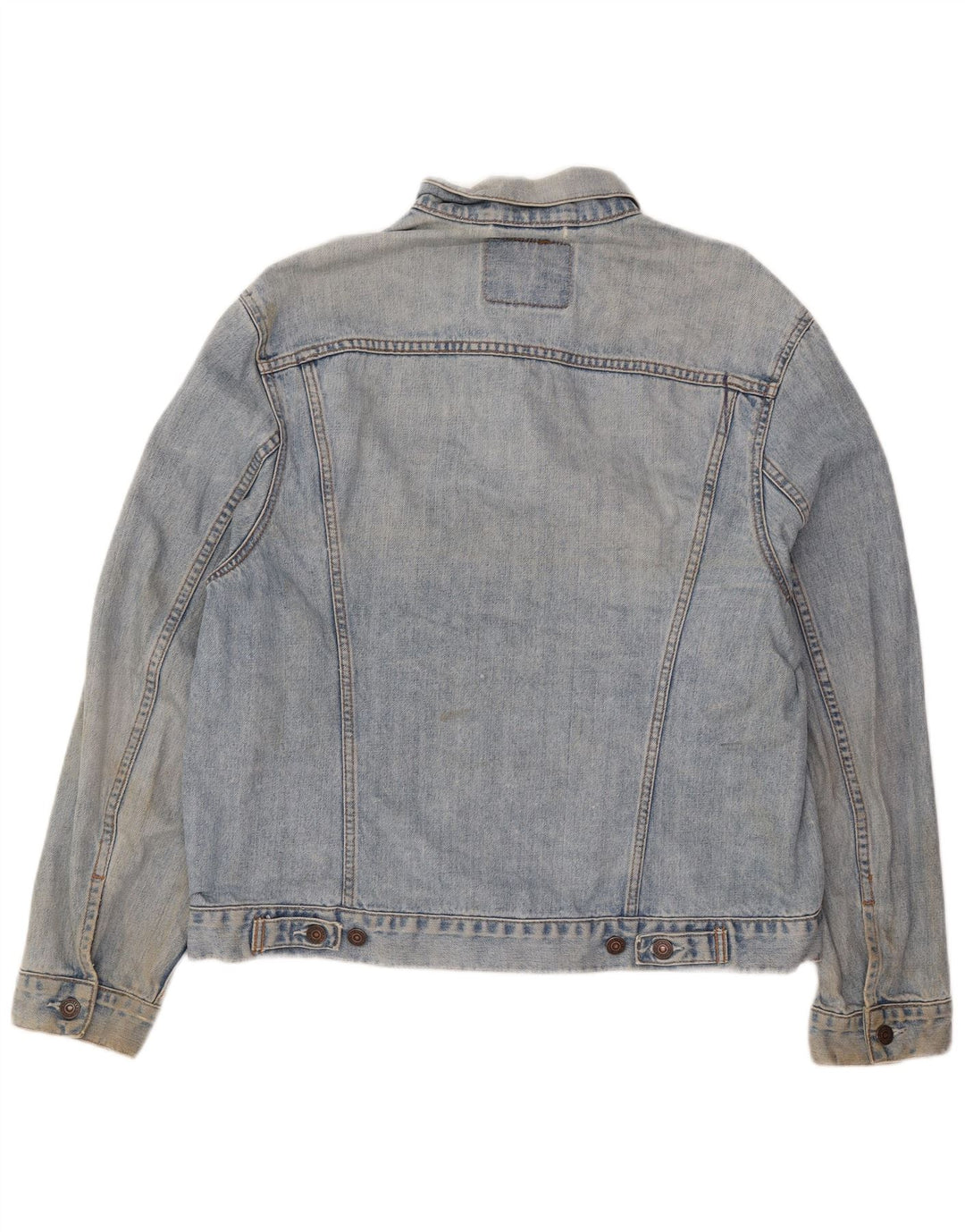 Levi's Herre denimjakke UK 40 Large Blue Cotton