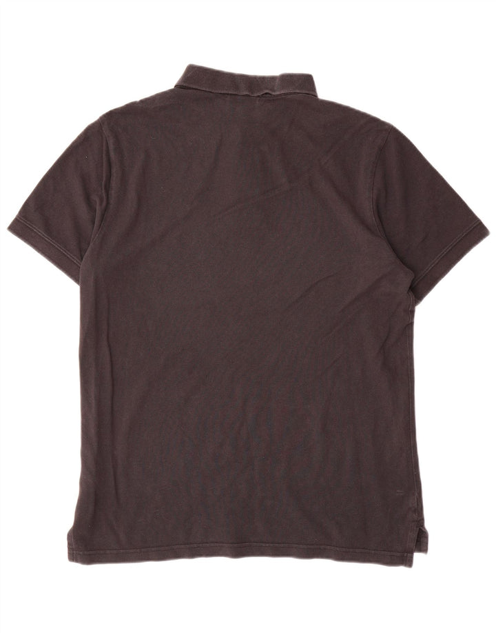 Nike poloshirt til mænd, medium sort bomuld