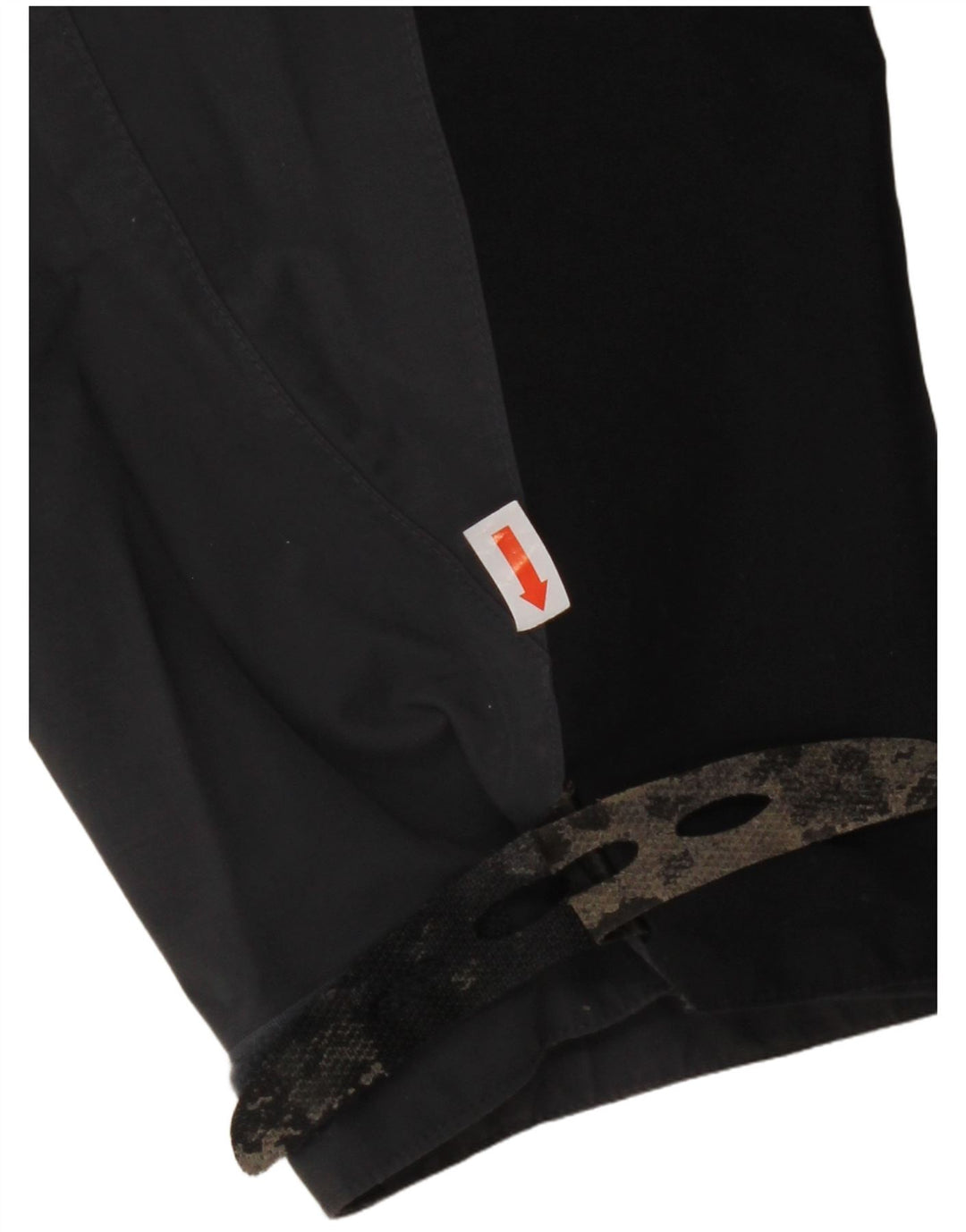 JACK WOLFSKIN Regnjakke med hætte til kvinder UK 14/16 Stor grå farveblok