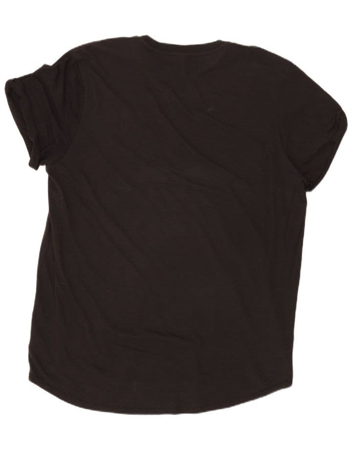 G-STAR Herre T-Shirt Top 2XL Sort Bomuld