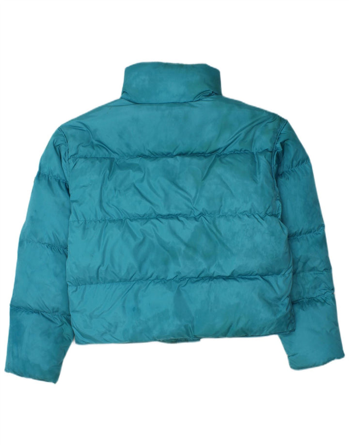 Tommy Hilfiger Dame Oversized Polstret Jakke UK 10 Small Blue Polyamide