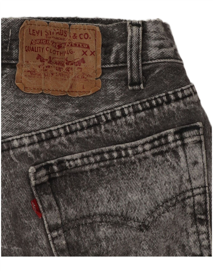 Levi's denimshorts til kvinder W28 mellemgrå