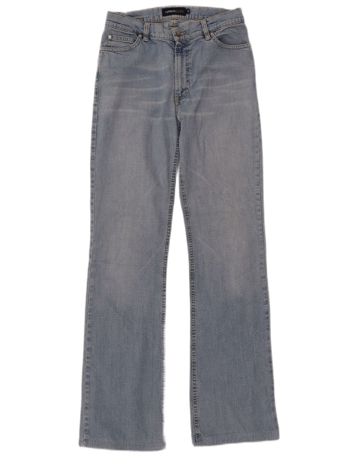 CERRUTI 1881 Dame Bootcut Jeans W28 L31 Blå