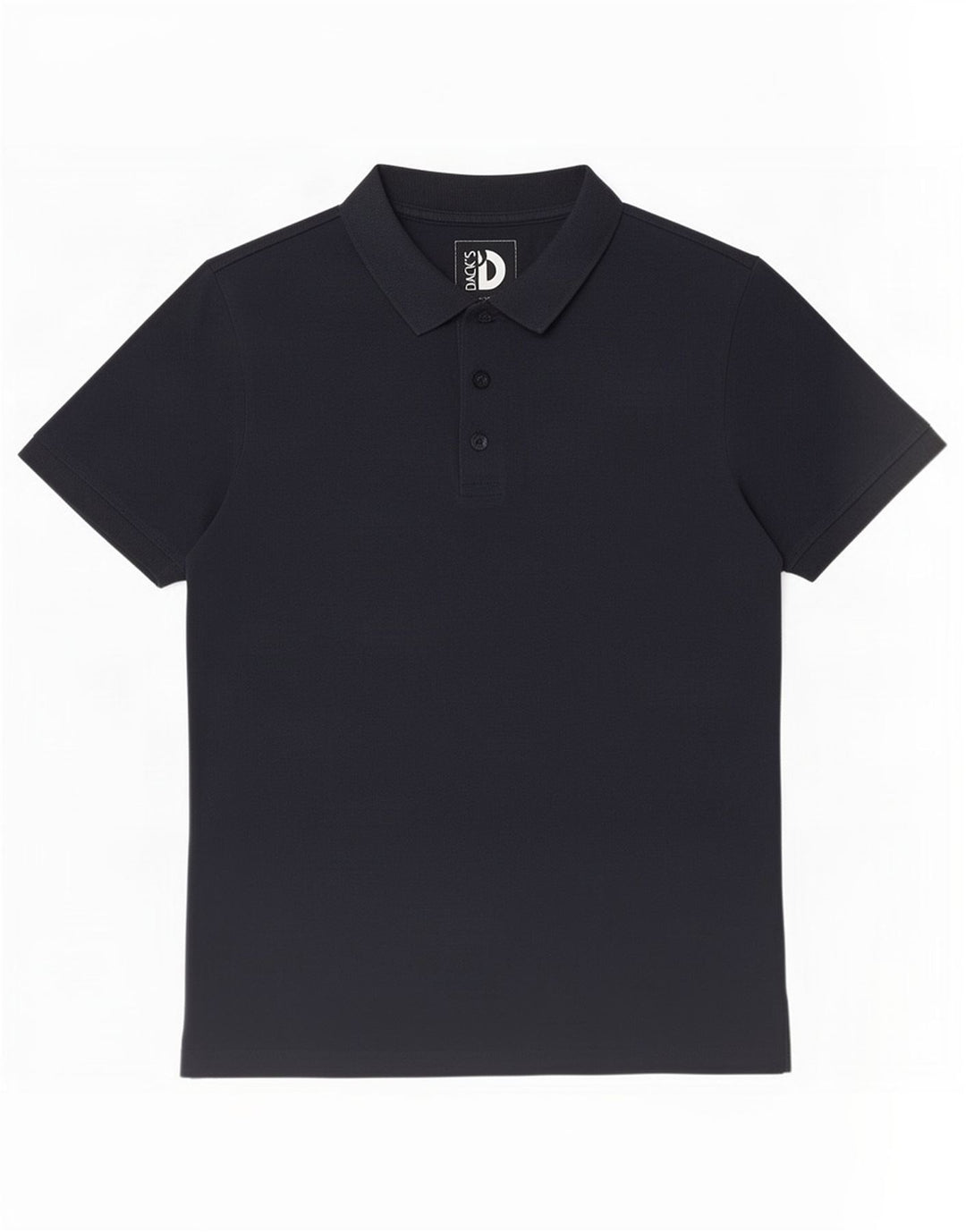Dacks herre poloshirt Stor marineblå bomuld