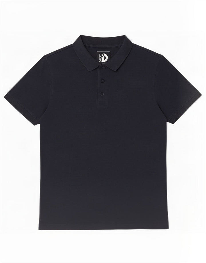 Dacks herre poloshirt Stor marineblå bomuld