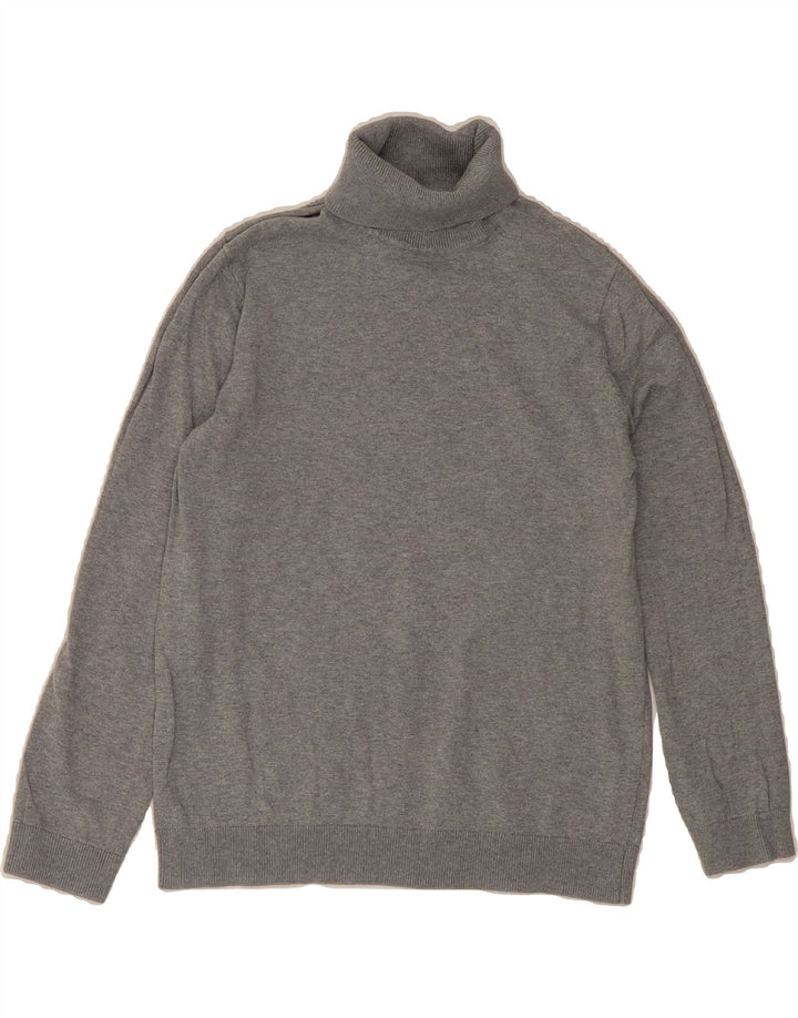 ZARA Boys Roll Neck Jumper Sweater 8-9 Years Grey Vintage Zara and Second-Hand Zara from Messina Hembry 