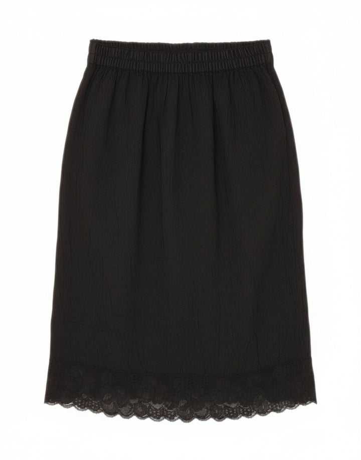 Vintage A-line nederdel til kvinder W26 lille sort