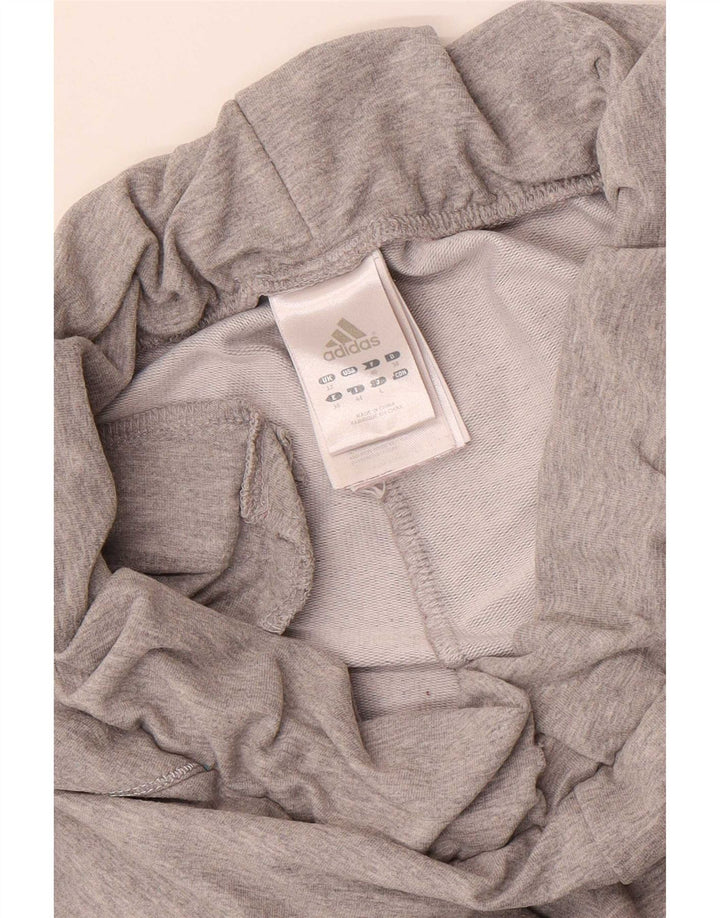 Adidas træningsdragt bukser til kvinder UK 12 Medium Grey Bomuld