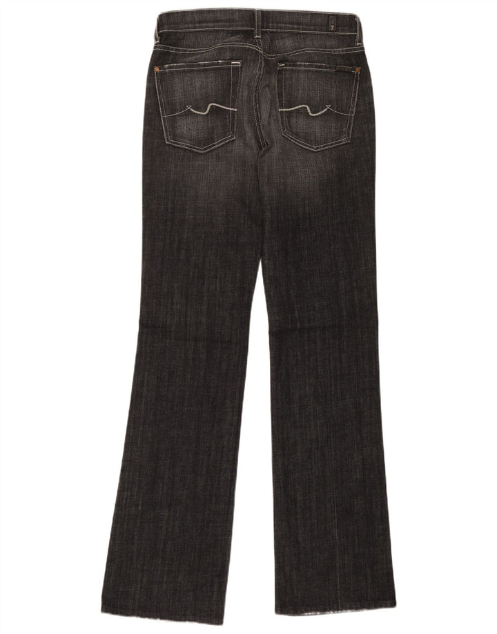 7 For All Mankind Dame Bootcut Jeans W31 L36 Grå Bomuld