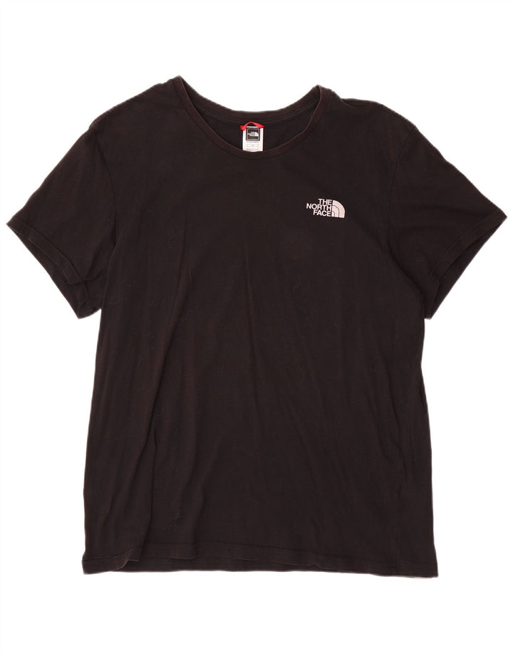 The North Face Herre T-Shirt Top Stor Sort Bomuld