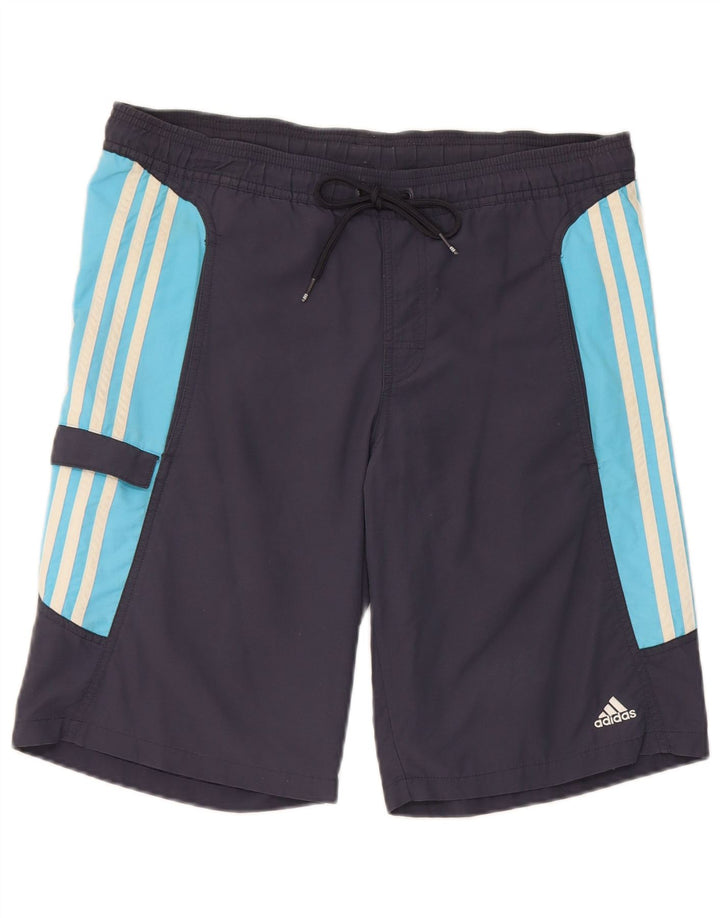 Adidas Herre Cargo svømmeshorts Små marineblå Colourblock Polyester