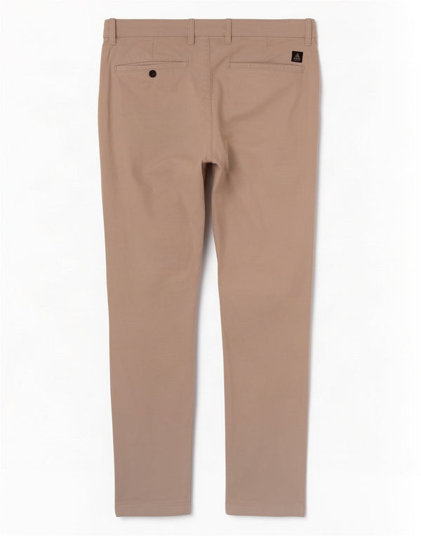 Zara Herre Skinny Chino Bukser EU 42 Large W32 L30 Beige
