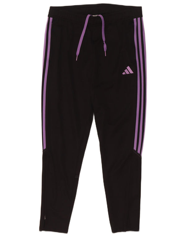 Adidas Træningsdragtsbukser til kvinder UK 12/14 Medium Sort Polyester