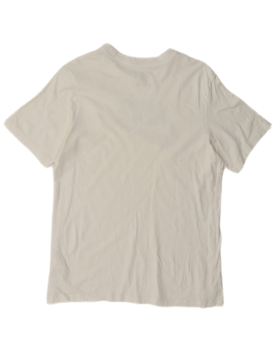 Nike grafisk t-shirt til mænd, medium hvid bomuld