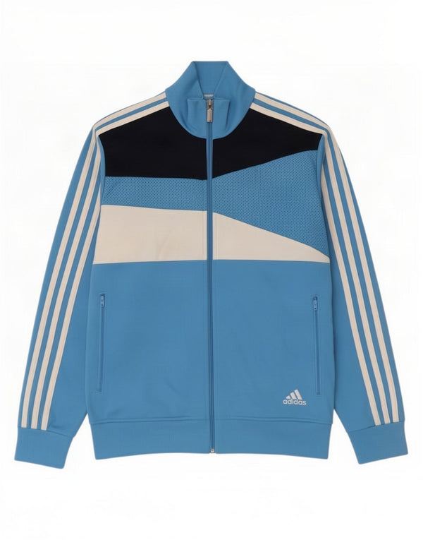 Adidas Træningsdragt Topjakke til drenge 13-14 år Blå Colourblock Polyester