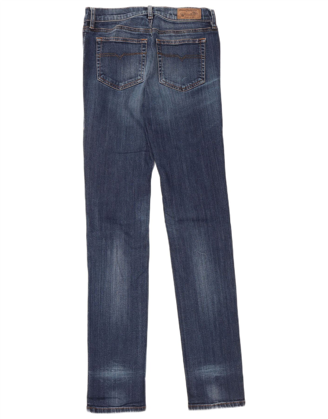 DIESEL Womens Slim Jeans W26 L32 Blue Cotton