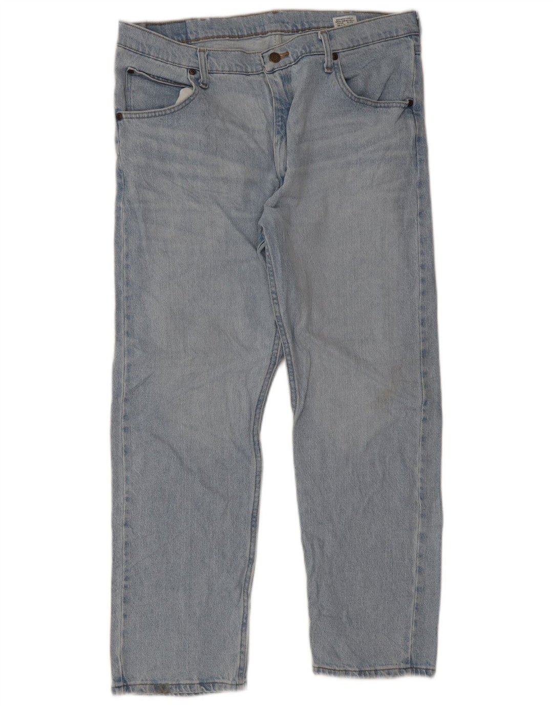 Wrangler Straight Jeans til mænd W36 L29 blå bomuld