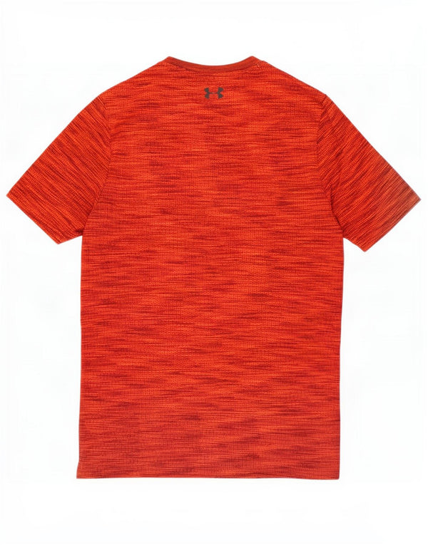Under Armour Herre T-Shirt Top Medium Orange Flecked