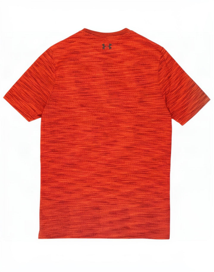 Under Armour Herre T-Shirt Top Medium Orange Flecked
