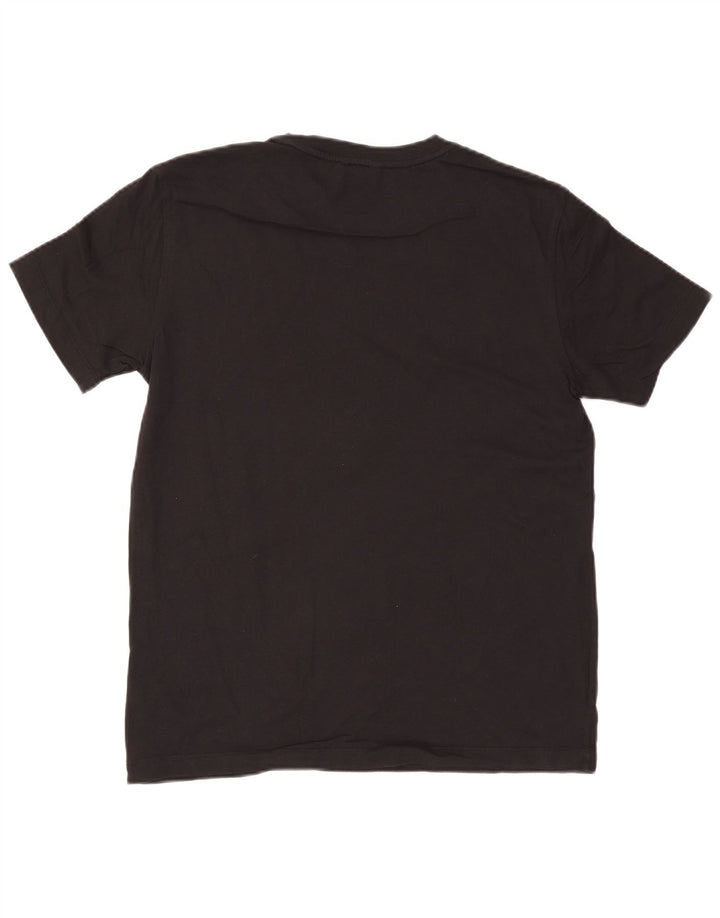 Calvin Klein Herre T-Shirt Top Stor Sort Bomuld