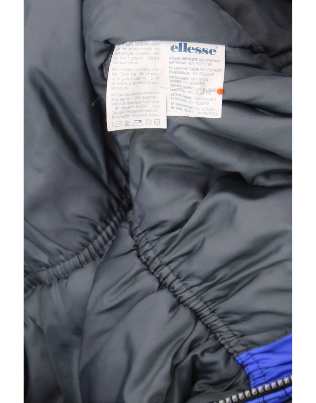 Ellesse Herre Ski Jumpsuit IT 54 XL Blå Colourblock Polyamid