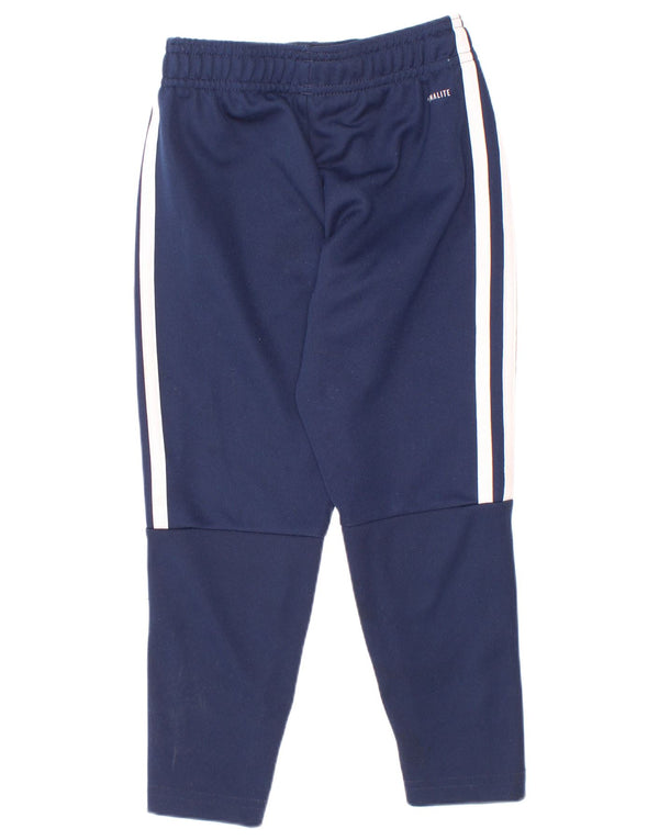 Adidas Boys Climalite træningsdragt bukser 3-4 år marineblå polyester