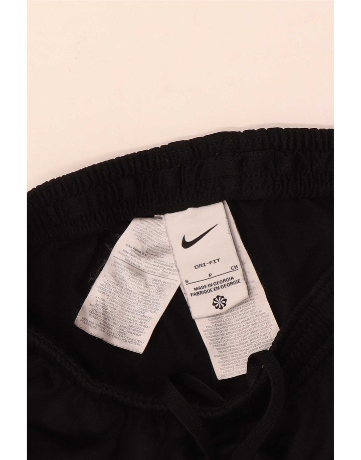 Nike Herre Dri Fit træningsdragt Bukser Small Black Colourblock Polyester