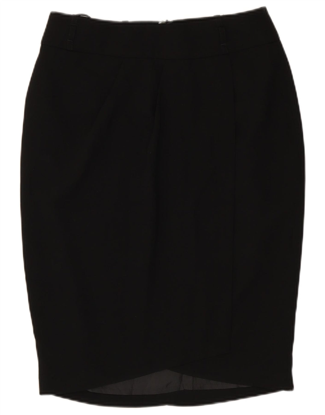 Marks & Spencer Pencil Nederdel til kvinder UK 12 Medium W30 Sort Polyester