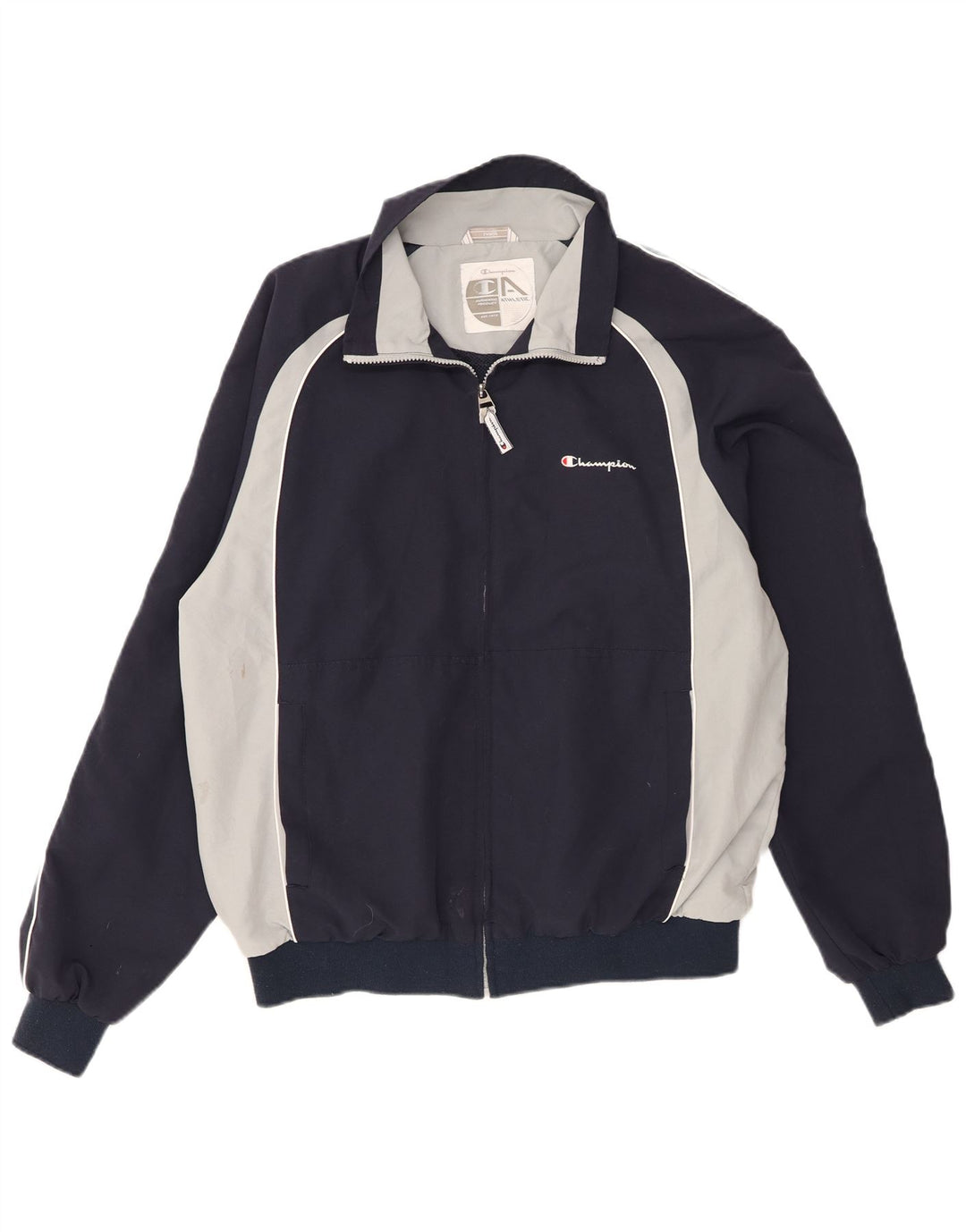 Champion Herre træningsdragt Topjakke Stor marineblå Colourblock Polyester