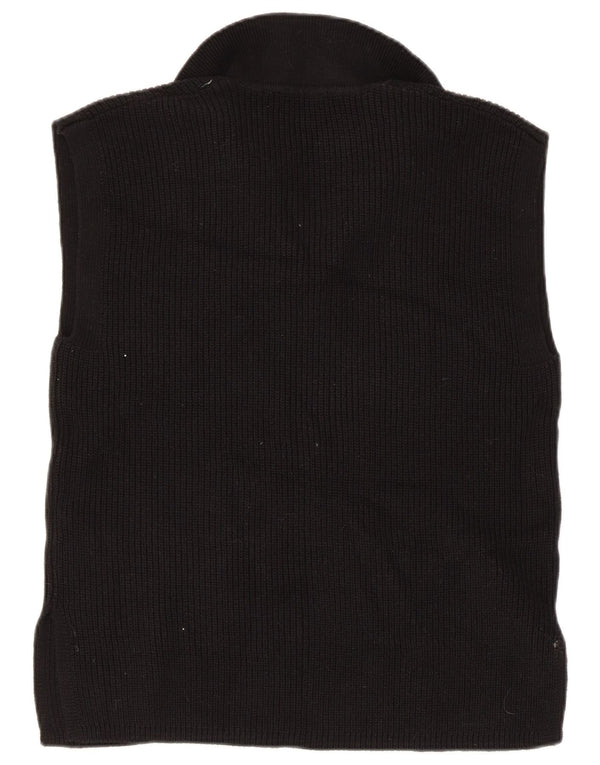 Marks & Spencer Damevest Tank Top UK 14 Medium Sort Bomuld