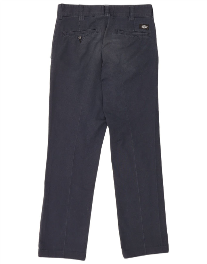 Dickies Straight Chino-bukser til mænd W30 L32 Marineblå polyester