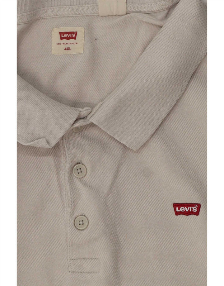 Levi's herre poloshirt 4XL Off White