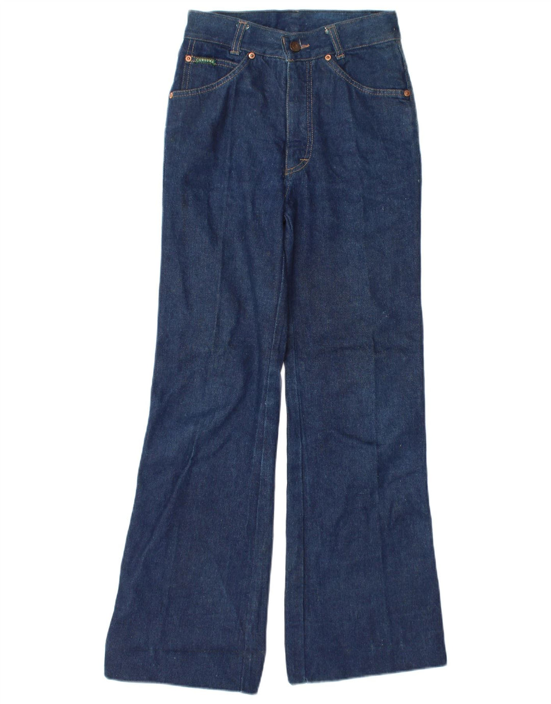 Carrera Dame Jeans med brede ben IT 42 Medium W28 L29 Blå Bomuld